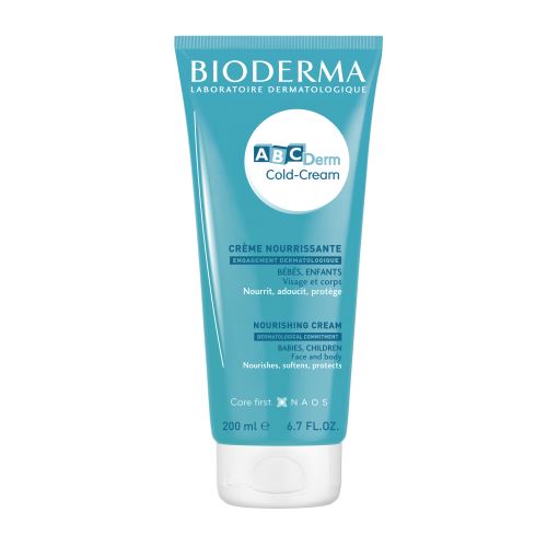 Bioderma ABCDerm Cold Cream 200 ml - Péče o obličej a tělo, která intenzivně a dlouhodobě ulevuje od suchosti. 