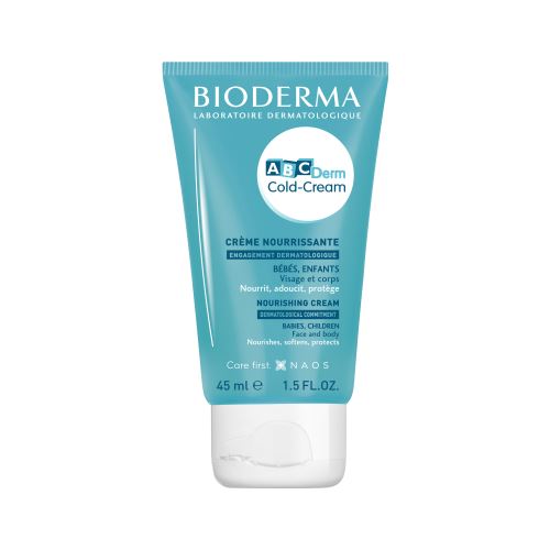 Bioderma ABCDerm Cold Cream 45 ml - Péče o obličej a tělo, která intenzivně a dlouhodobě ulevuje od suchosti. 